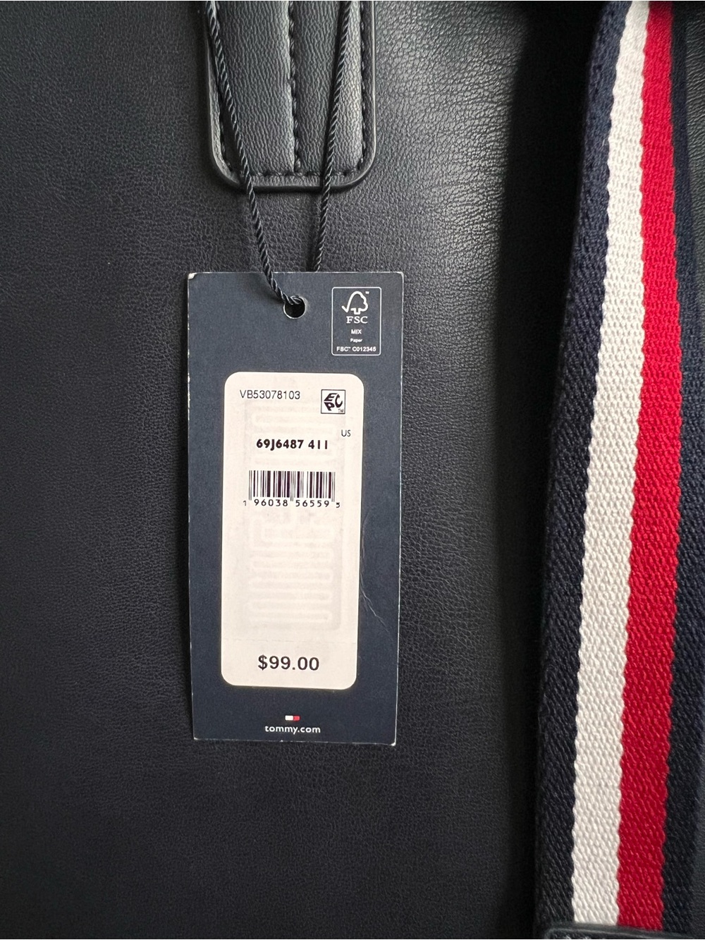 NWT Tommy Hilfiger Iconic Signature Oversized Tote Bag - Picture 6 of 11